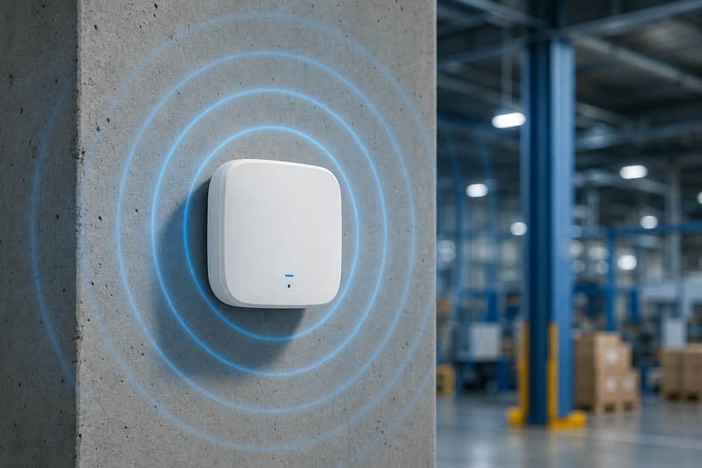 Cella DECT Gigaset a parete con copertura del segnale